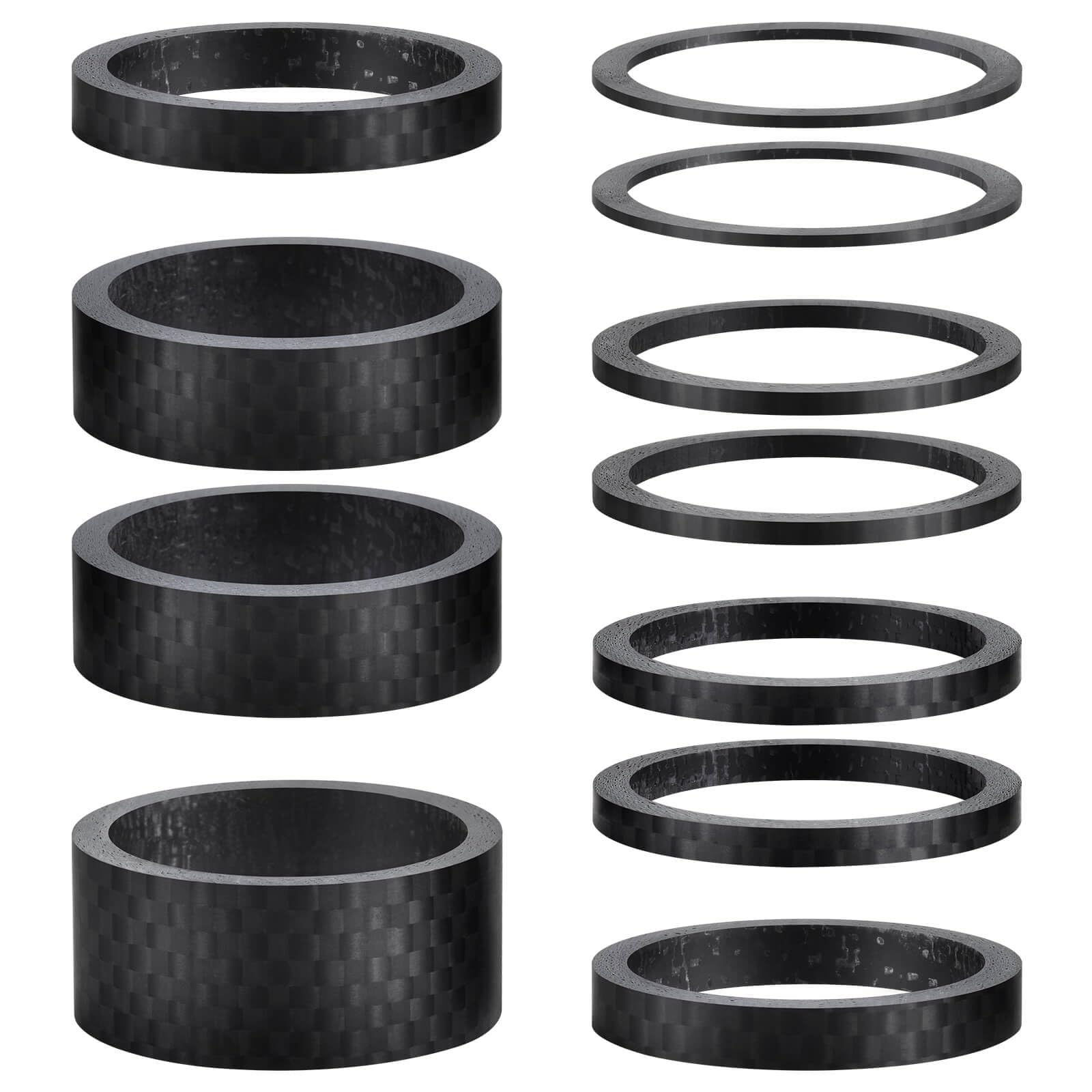 Amazon.com : DSCMLIS 11PCS Bike Carbon Fiber Headset Spacers
